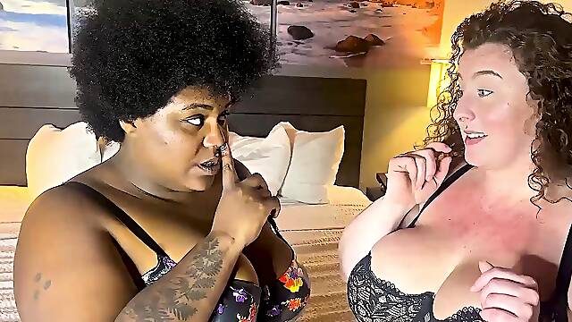 Hot Black Maid Does Some Webcam Black and Ebony