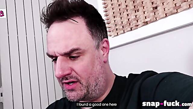 Snap-Fuck featuring females dating app action