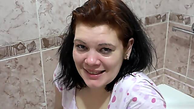 Pissing at each other young bbw lesbians