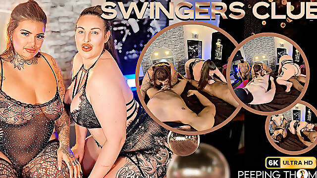 Bbw Swingers Party - Bambii Lew And Crystal Smith