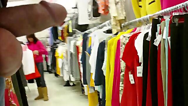 Dick out in Public Store 7