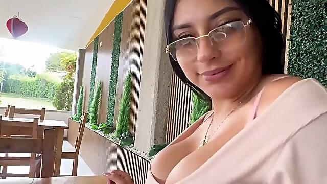 Gorgeous Buxom Plump-assed Latina Chick Amazes Her Step-bro With Breath-taking Sex In the Hotel