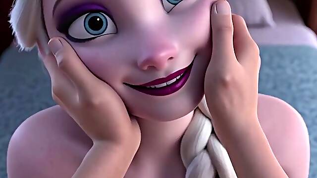 Frozens Elsa ends up taking a fat Disney dick in a POV movie