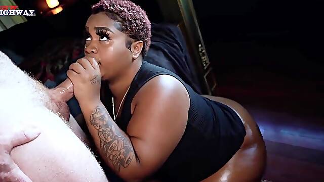Big Black Booty Wants White Cock - Ashlee Cleveland