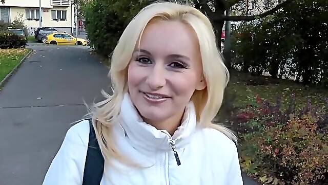Adventurous Blonde Goes For Public Sex