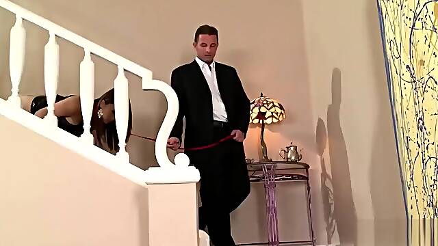 Tiger Benson enjoys a big fat shaft