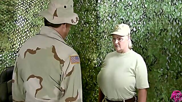 Lacey Starr In Granny Lacey Is Ready To Take Orders