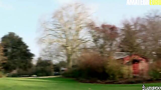 AmateurEuro - Julie Holly - Mature Ass Double Penetrated In Rough MMF Sex