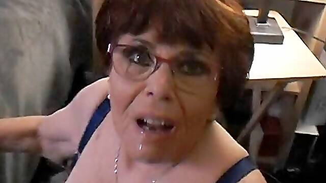 Granny With Big Round Butt Cant Get Enough Ejaculant