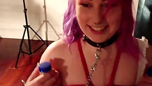 Submissive Fatty Pig Humiliated - Deep throat