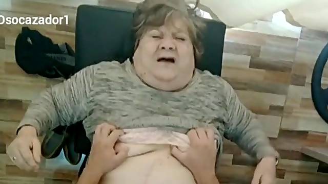 BANGING WITH MY LATIN GRANDMA, 80YO LOUISE, ONE AS WELL AS THE OTHER CLIMAX