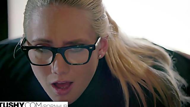 Curvy AJ Applegate with her Boss