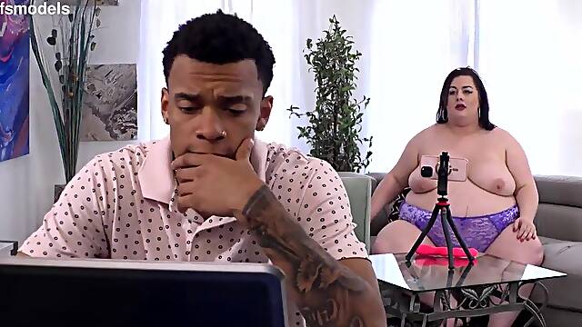 Ashley Garland's Greedy Obese Booty Needs a BBC Creampie JM1336