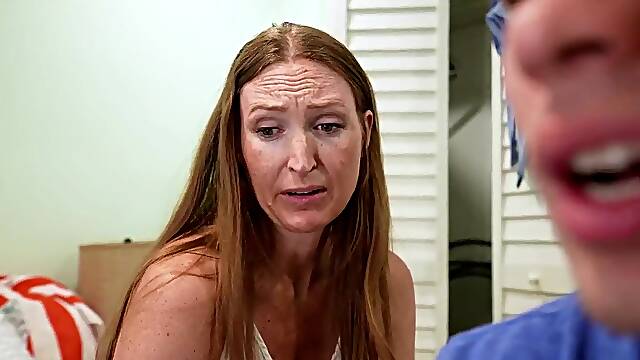 MyPervyFamily - Cheating mother I'd like to fuck Doesn't Need Condoms with Stepson - Brandi Johnson