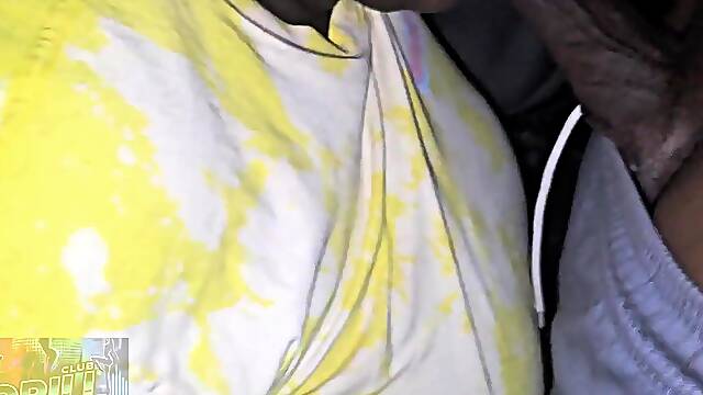 **PUBLIC CAR SEX** Gave my student a ride after class. Bent her MASSIVE hawt black ssbbw BUTT over AND DROVE HER TO POUNDTOWN wit HARD BBC!!