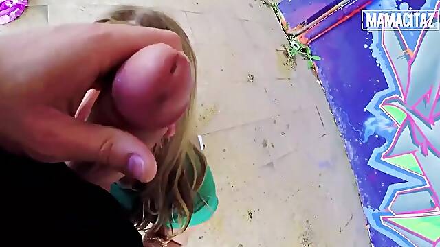 Fascinating Blond Daniella Margot is Down to Bang Biggest Dick in Public - Mamacitaz
