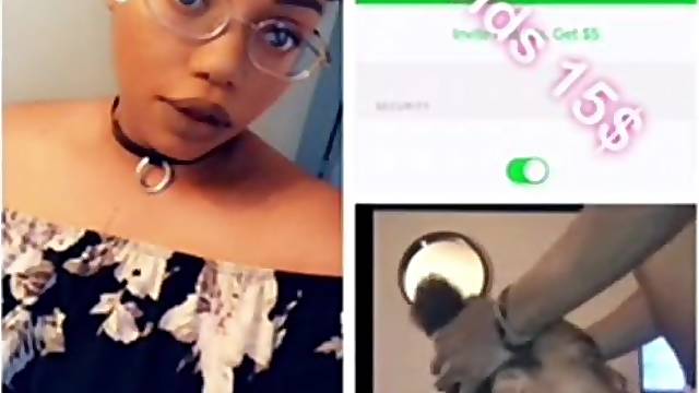 Recent Snapchat thot gagging. Chase potatokittin