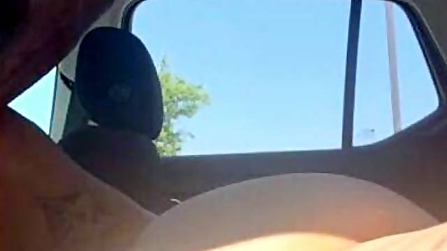 Jane Dro Meets Her Boyfriend At The Store and Screws Him In The Parking Lot
