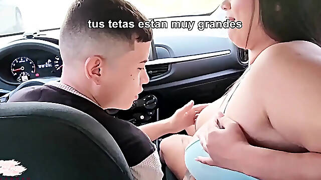 Sexy Fat Hotty Had to Pay the Uber Driver with Sex - Savannah Watson