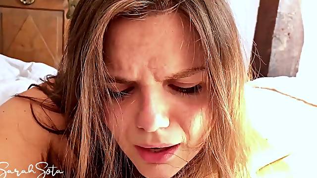 Her 1st painful anal - Painal - Cum on her anus