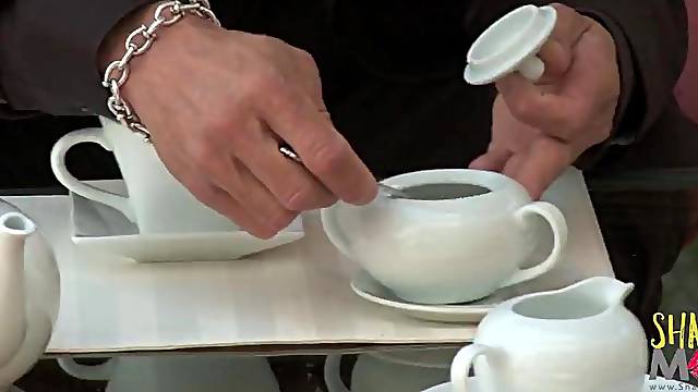 Dylan Ryder sharing a thick delightsome weenie with breasty Bridgette