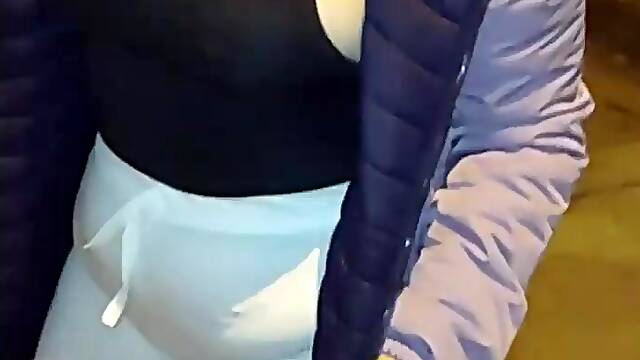 LARGE-BUTT AGED WITH RED THREAD ON THE STREET