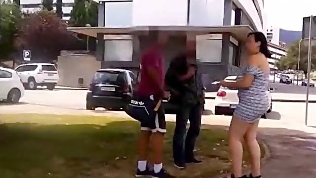 LARGE TITTED chick wishes to screw a dude from the street