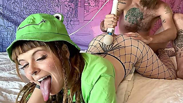 Ahegao fat Eyes long Tongue Compilation - OliviaJarden
