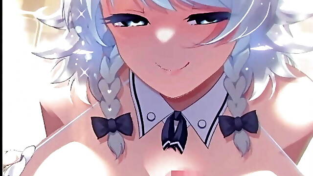 Hentai Uncensored CG11 - Make love with beauty maid at bathroom
