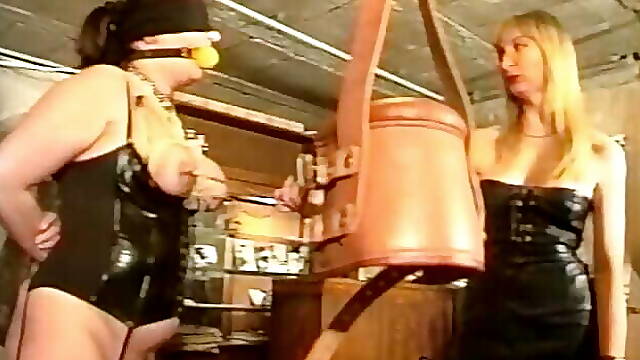 Chubby French woman gets punished by her masters