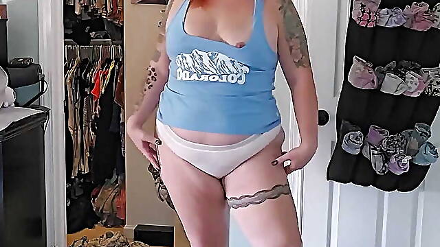 Sexy MILF Strips, Squirts, Jois, and Cums Hard for You