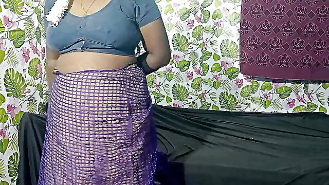 Desi Tamil Wife Hot Sex with Her Neighbour