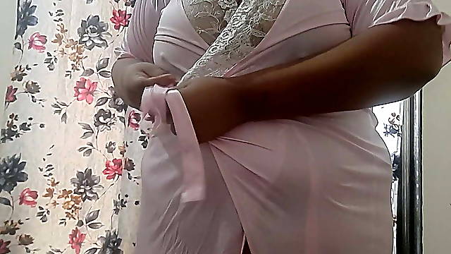 SLUTY NIGHTGOWN FOR HOT NAUGHTY INDIAN WIFE 