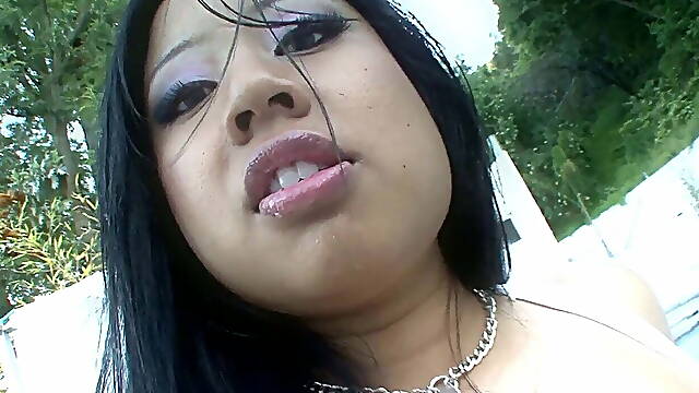 Kya Tropic busty bbw interracial fuck with cock