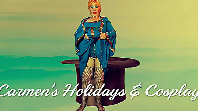 Dark Magician Granny's Multi-orgasmic Fuck