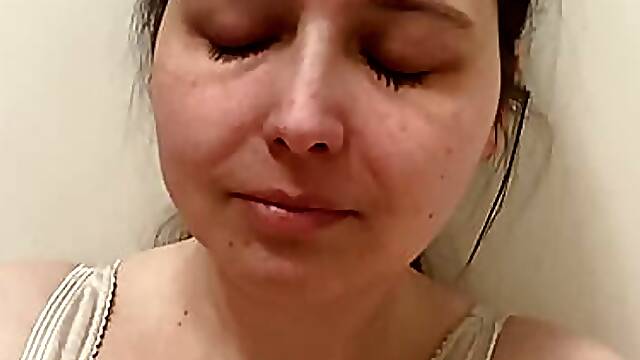 An amazing self fuck....