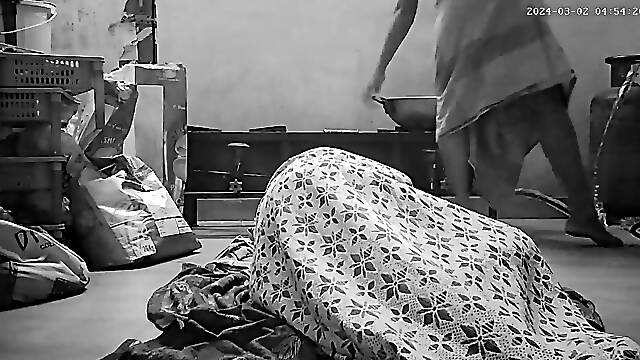 Indian village house wife big busy suking