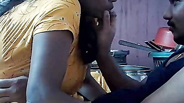 Indian village house wife kissing and romantic🌹 ass