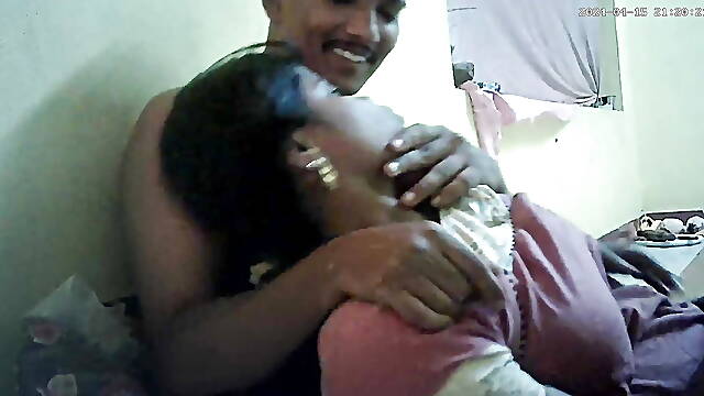 Indian village house wife big boobs showing