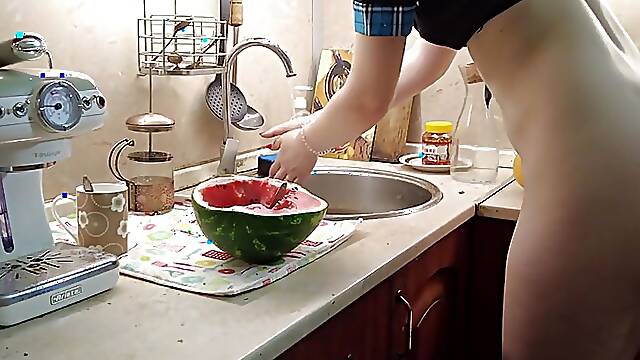 Fat and Hairy Stepdad Fucking My Wet Pussy