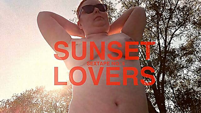 Sextape No. 5 "sunset Lovers" - Real Outdoor Sex