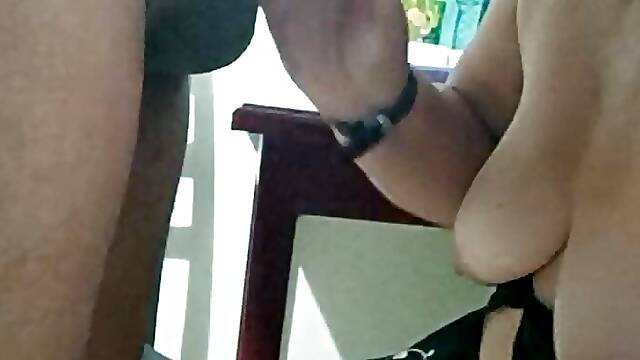 70 year old deep throat milf granny sucking her 25 year old young lovers black cock