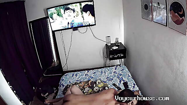 Asherr and Shantal - Sensual bedroom fuck with BBW