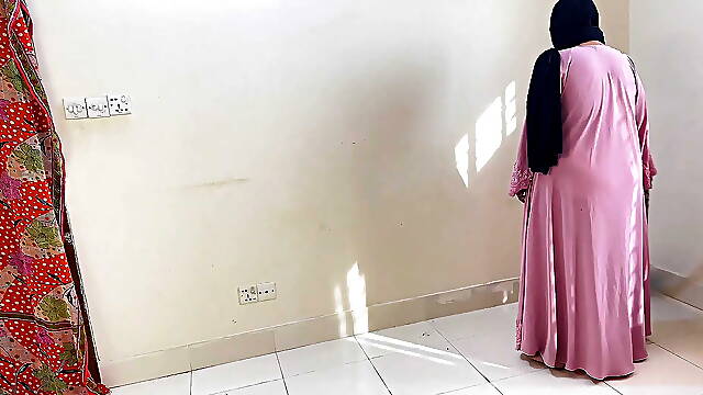 Hotel Sweeping Girl Caught Me jerking off Then I surprise She Helps Me Finish Cuming With Her Anal Fucking