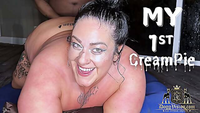 Saucy Sapphire My 1st CreamPie