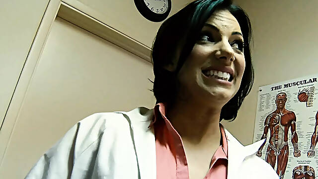 Dr Julez Ventura Takes The Temp Of A Fat Black Cock