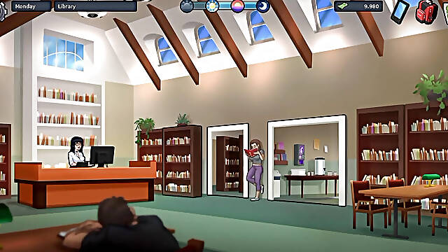 Public Sex At The Library!