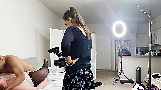 SluttyBBWs - Behind the Scenes with BBW Julie Ginger