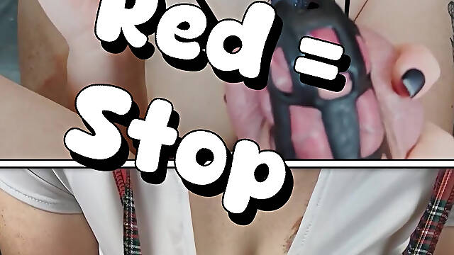 RED Light GREEN Light: Stop and go challenge