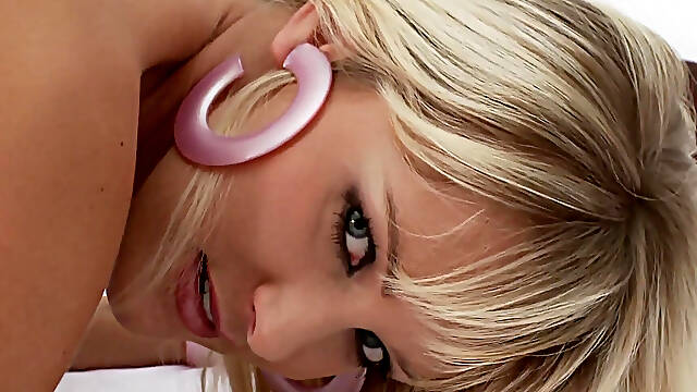 Very hot slut plays with her pussy